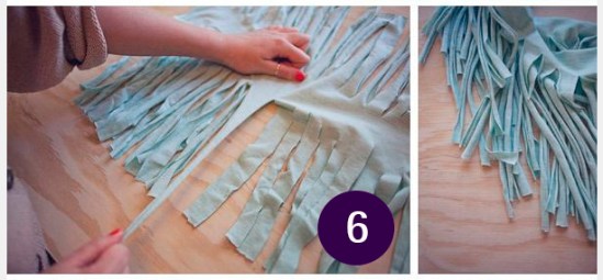 cachecol de camiseta