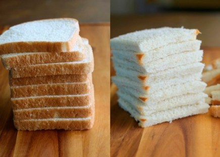 churro de pão de forma