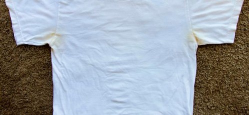 mancha de desodorante